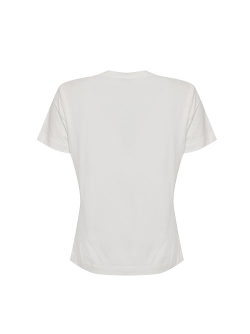 T-shirt Quentin con logo gioiello Bianco PINKO | 100535 A33FZ05
